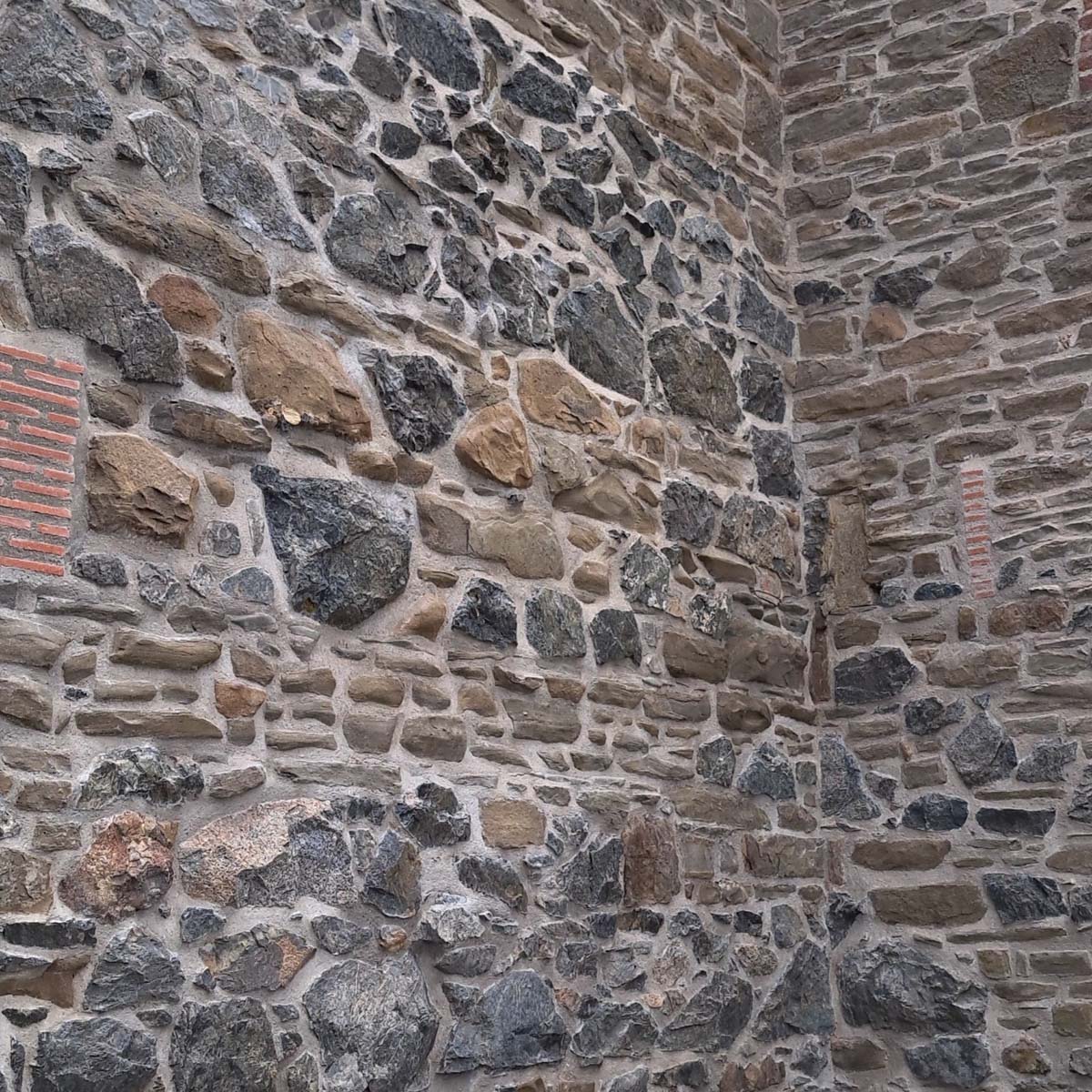 Wharf Street Retaining Wall After Restoration